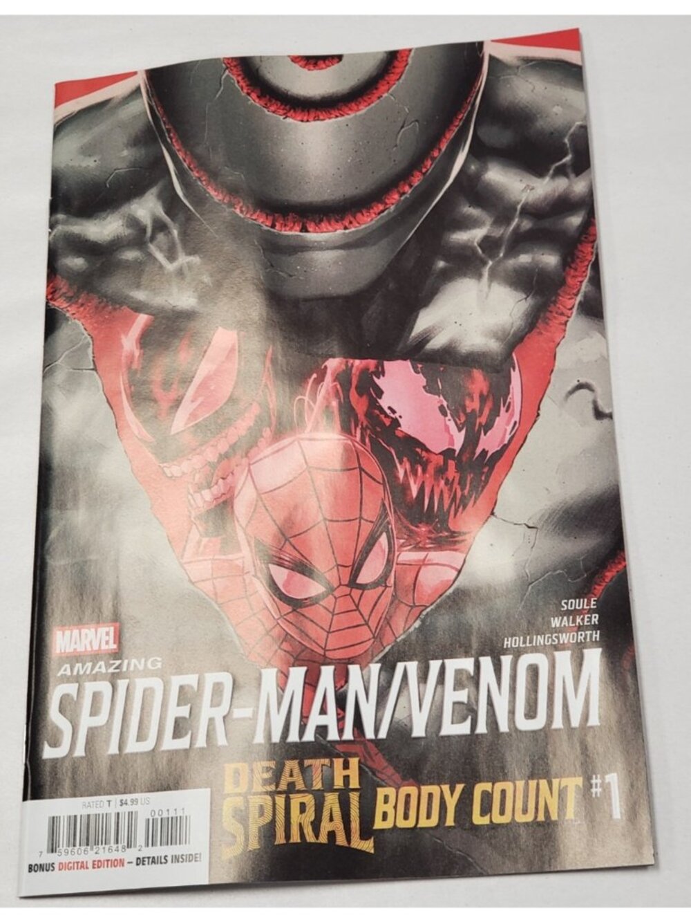 Spider-Man Venom: Death Spiral #1 Variant Set A B C D MTG Parrillo Soule VF NM - Picture 8 of 14